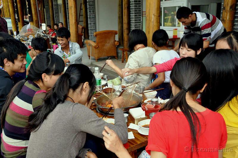 restaurant, food, people, Sichuan