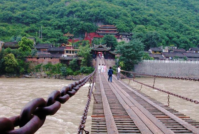 Luding bridge, Sichuan, Long March