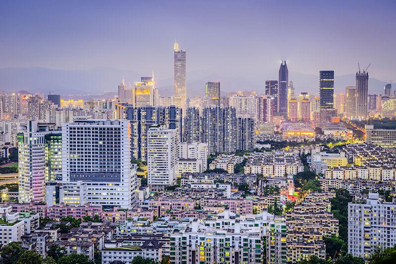 Guangdong, Shenzhen, skyscraper, modern housing