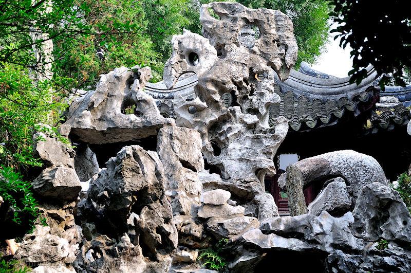 Jiangsu, Suzhou, garden, rock