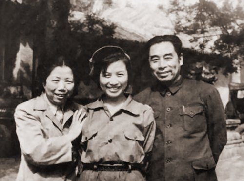 Zhou Enlai,  Deng Yingchao,  Sun Weishi